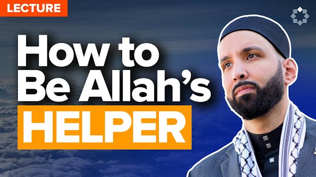 Are You A Helper Of Allah?