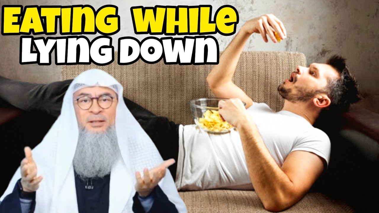 Is it permissible to eat while reclining on our bed or on Lazy boy chair