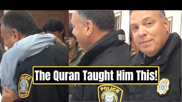 Policeman Reacts To A Muslim Doing Th...