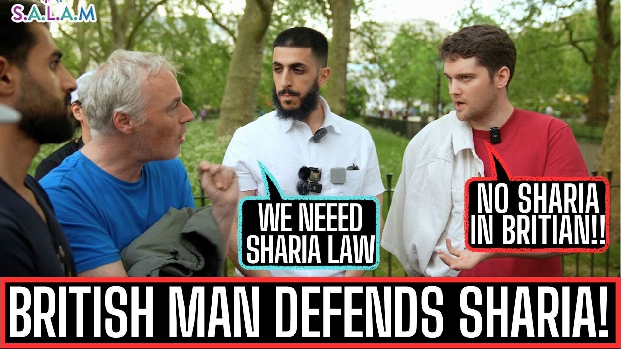 DOES BRITIAN NEED SHARIA - ATHEIST VS MUSLIM - SPEAKERS CORNER