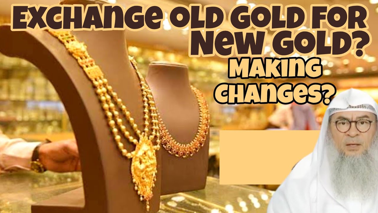 Can I exchange old gold with new gold (jewelry) & pay making charges in cash
