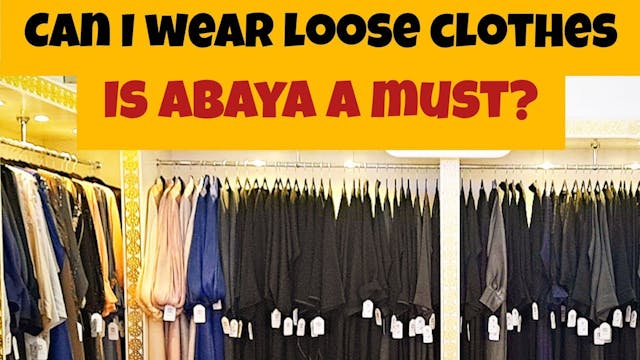 Can a woman wear loose pants & clothe...