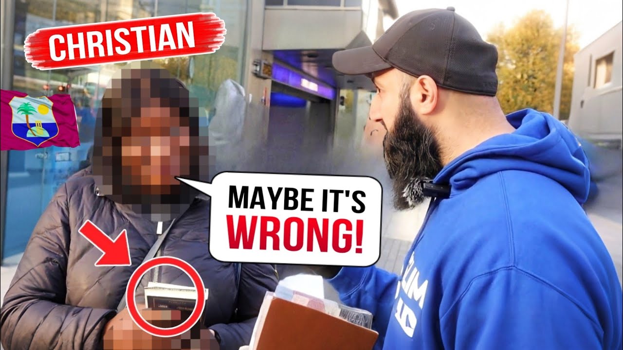 CHRISTIAN Gifted FREE QURAN After Failing to Defend BIBLE Errors!!