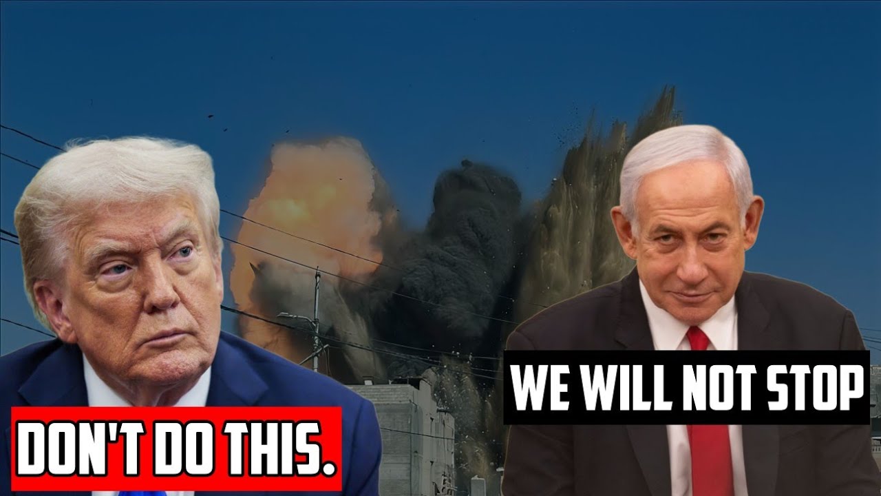 Netanyahu Just Defied Trump In Front Of The World