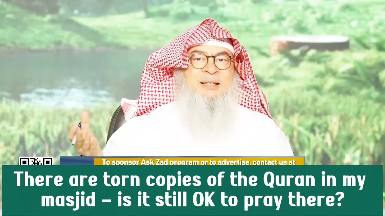 There Are Torn Pages Of The Quran In My Masjid! Is It Still Okay To Pray There?