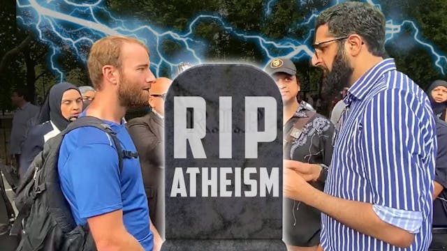 Muslim Dismantles Atheist In 4 min- S...