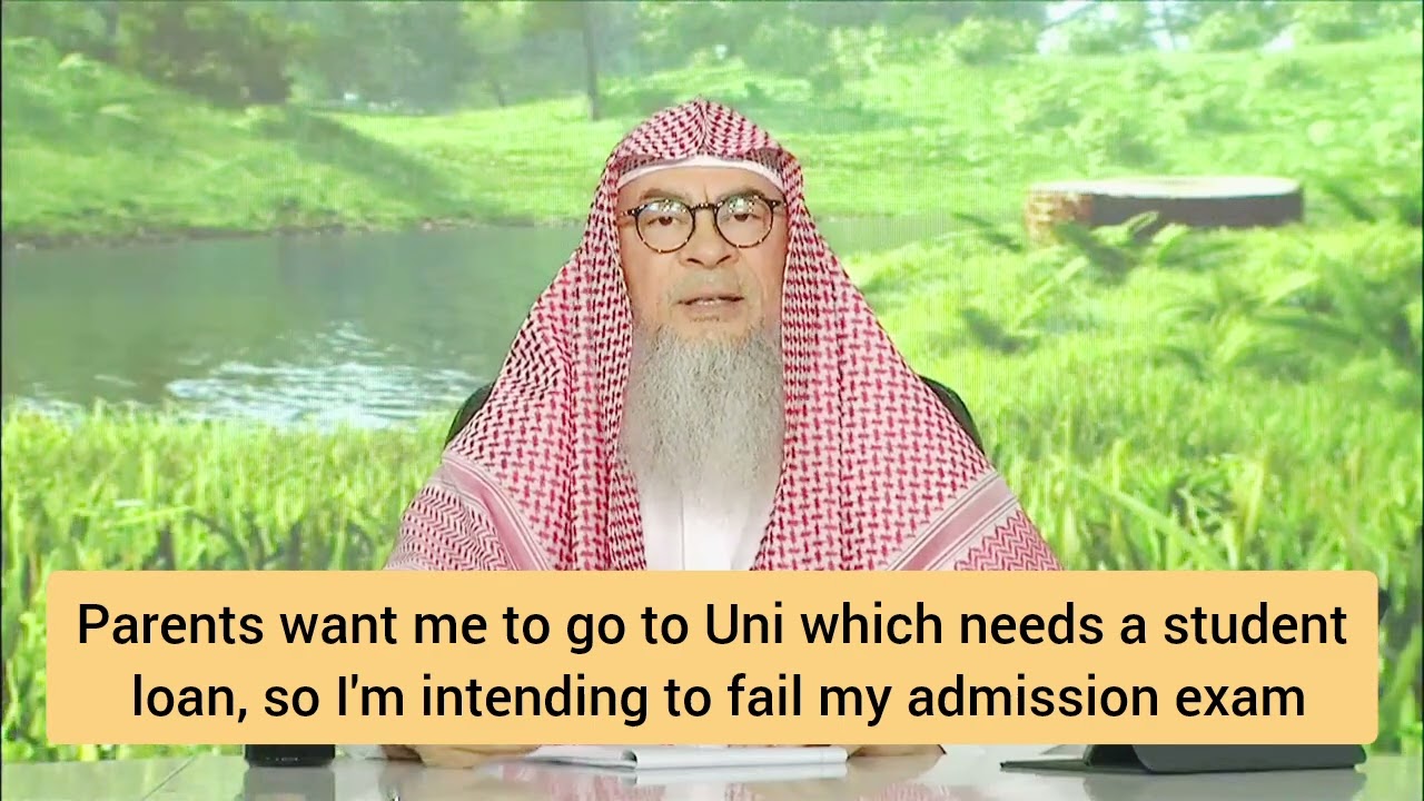 Can I fail Uni test intentionally cuz of student loan that parents would take me