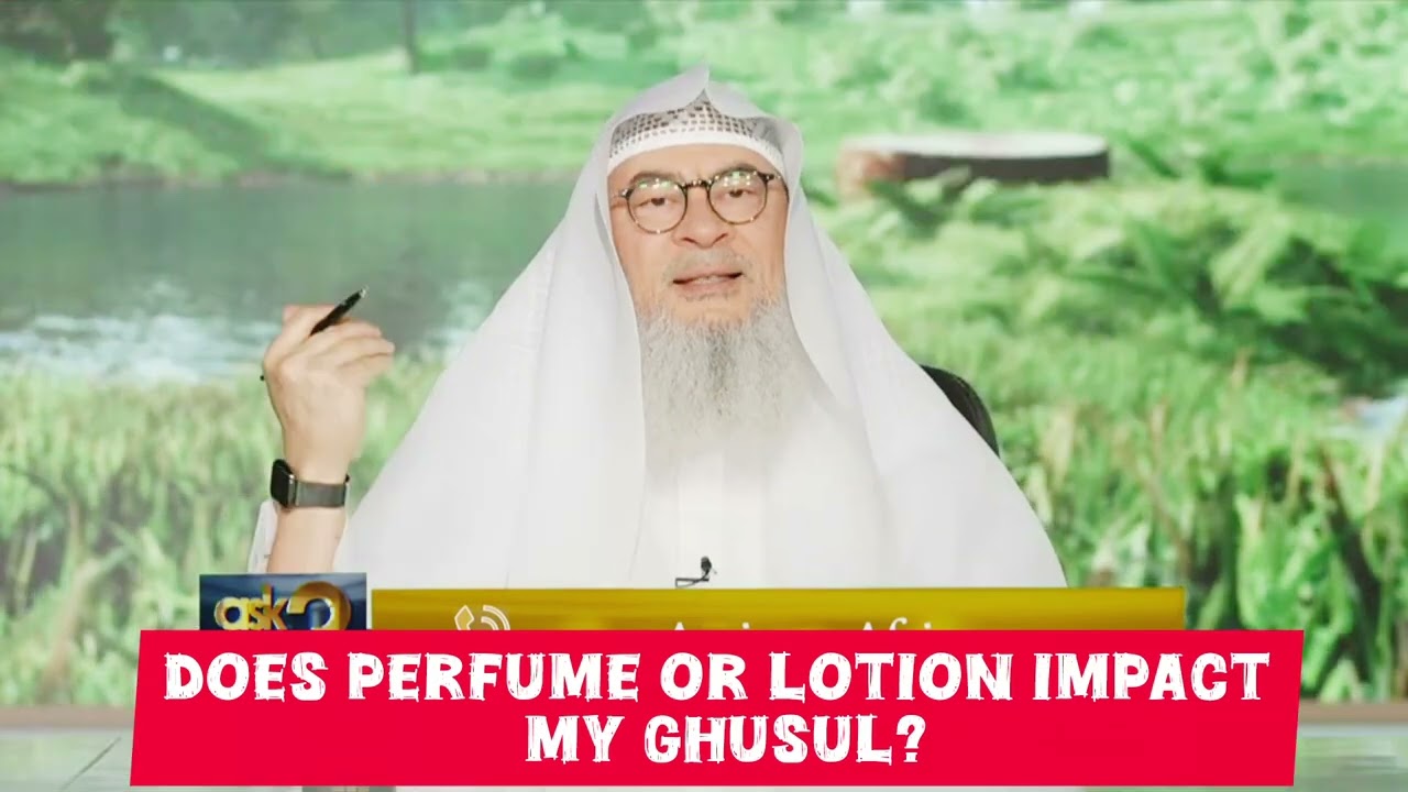 Does Perfume Or Lotion Impact My Ghusl?