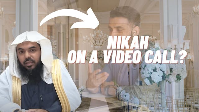 Is it permissible to do a nikah over ...