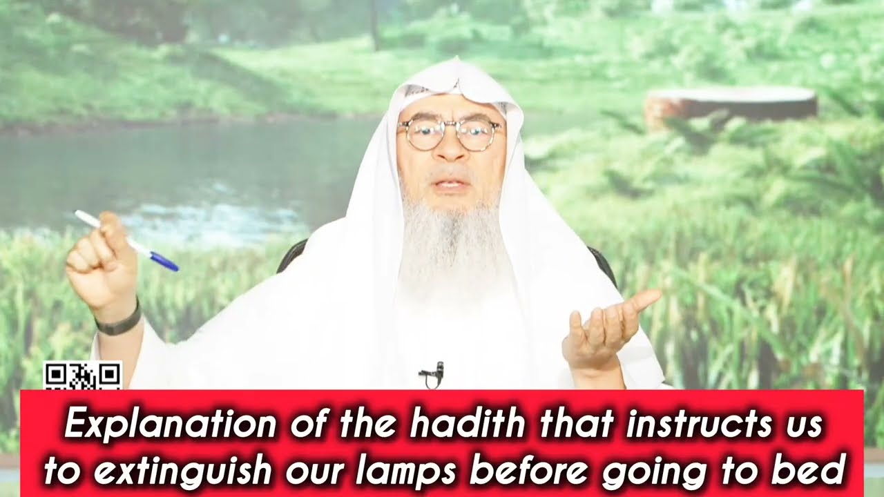 Explanation of hadith instructs to extinguish lamps before sleeping?
