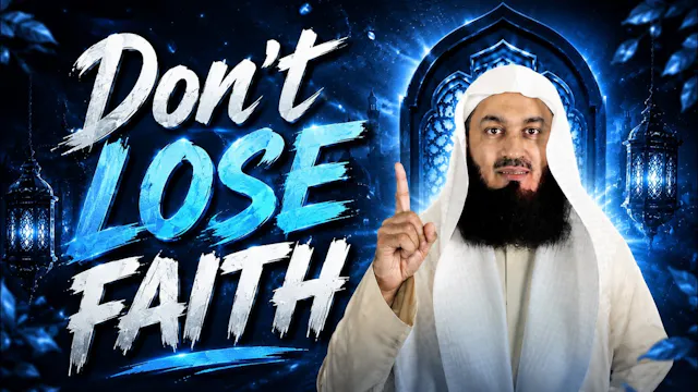 Don't Lose Faith!