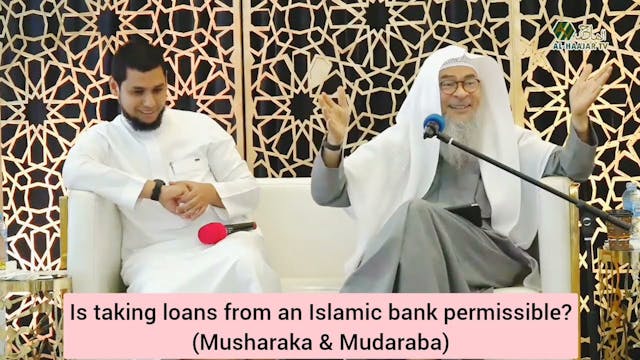 Is taking loans from Islamic bank per...