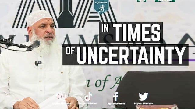 In Times Of Uncertainty