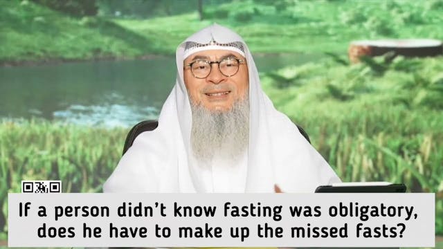 If A Person Didn't Know Fasting Was O...
