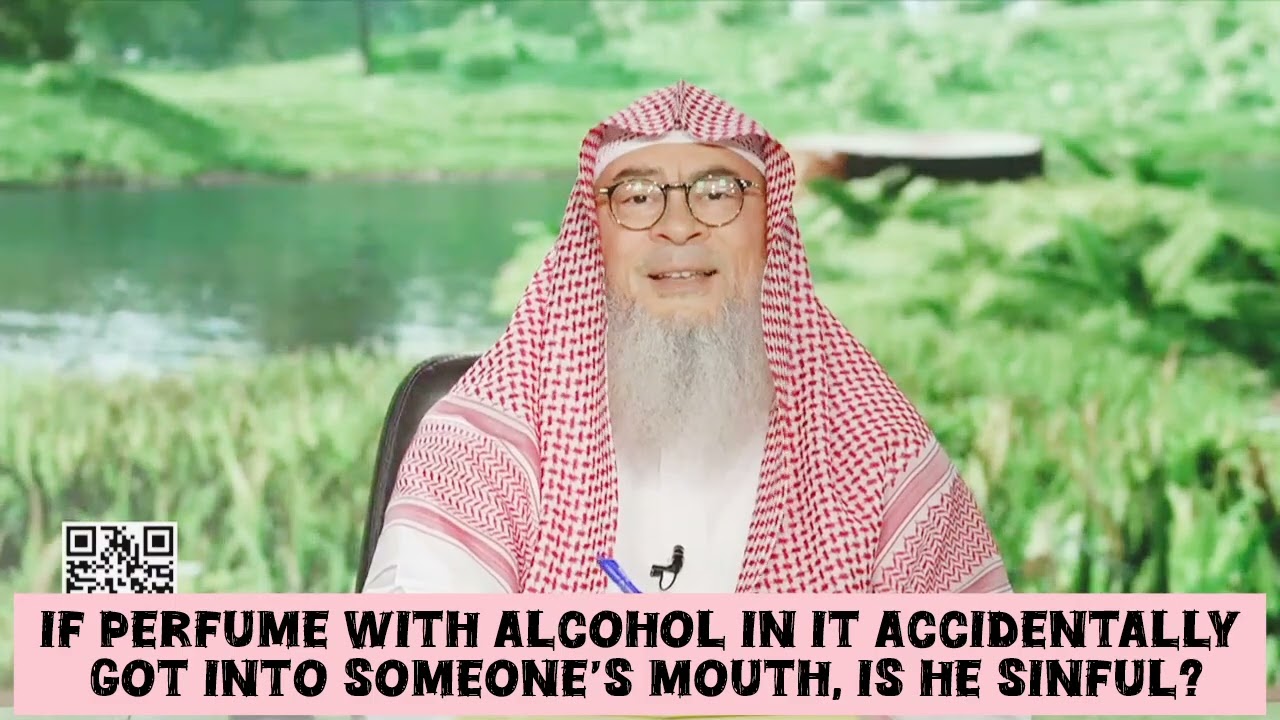 If Perfume With Alcohol In It Accidentally Got Into My Mouth, Is It Sinful?