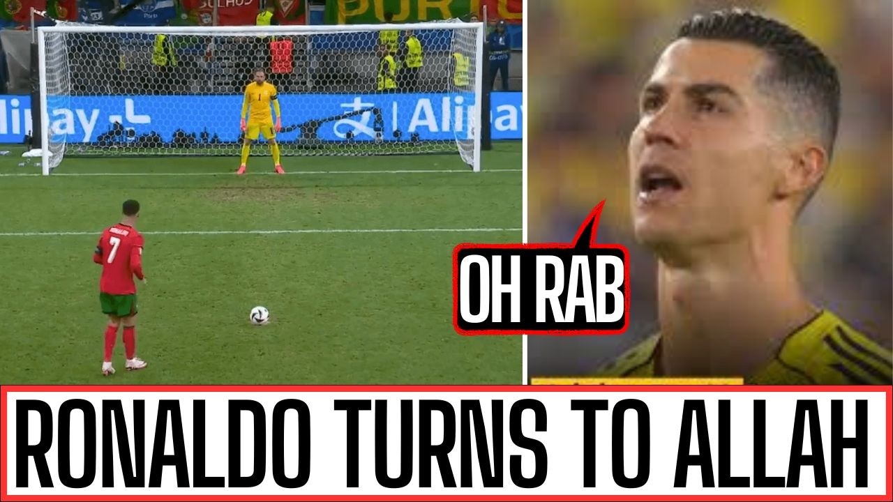 Ronaldo Caught Saying Bismillah Before Penalty