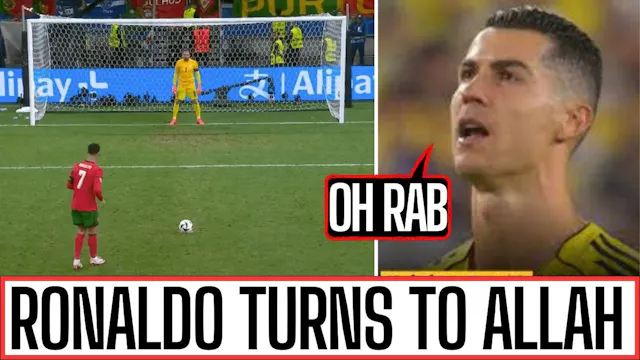 Ronaldo Caught Saying Bismillah Befor...