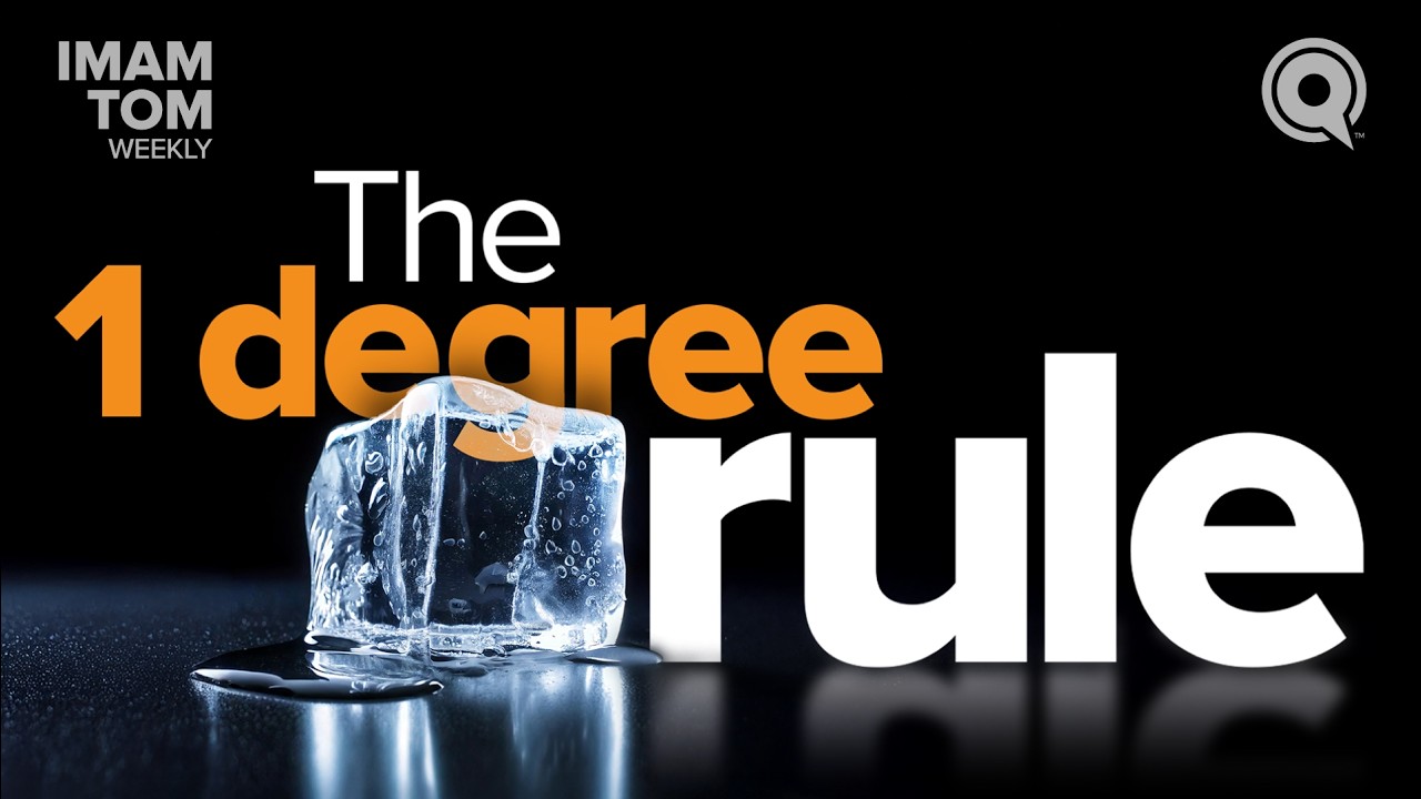 Atomic Habits Why Most Quit Early - Imam Tom Weekly