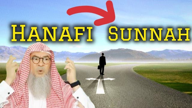 I switched from Hanafi to Sunnah, peo...