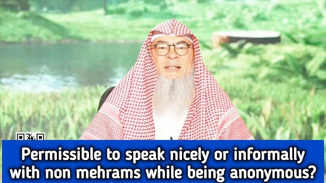 Is it ok to speak nicely & informally...