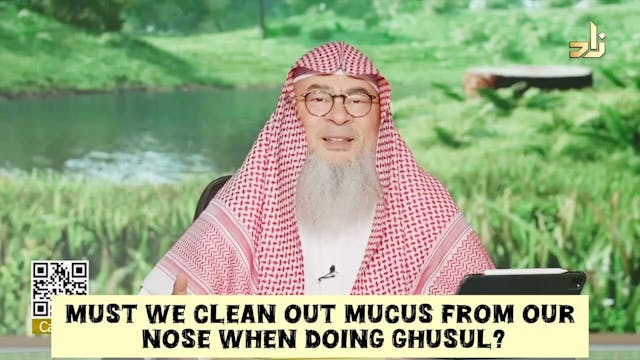 Must We Clean Out Mucus From Our Nose...