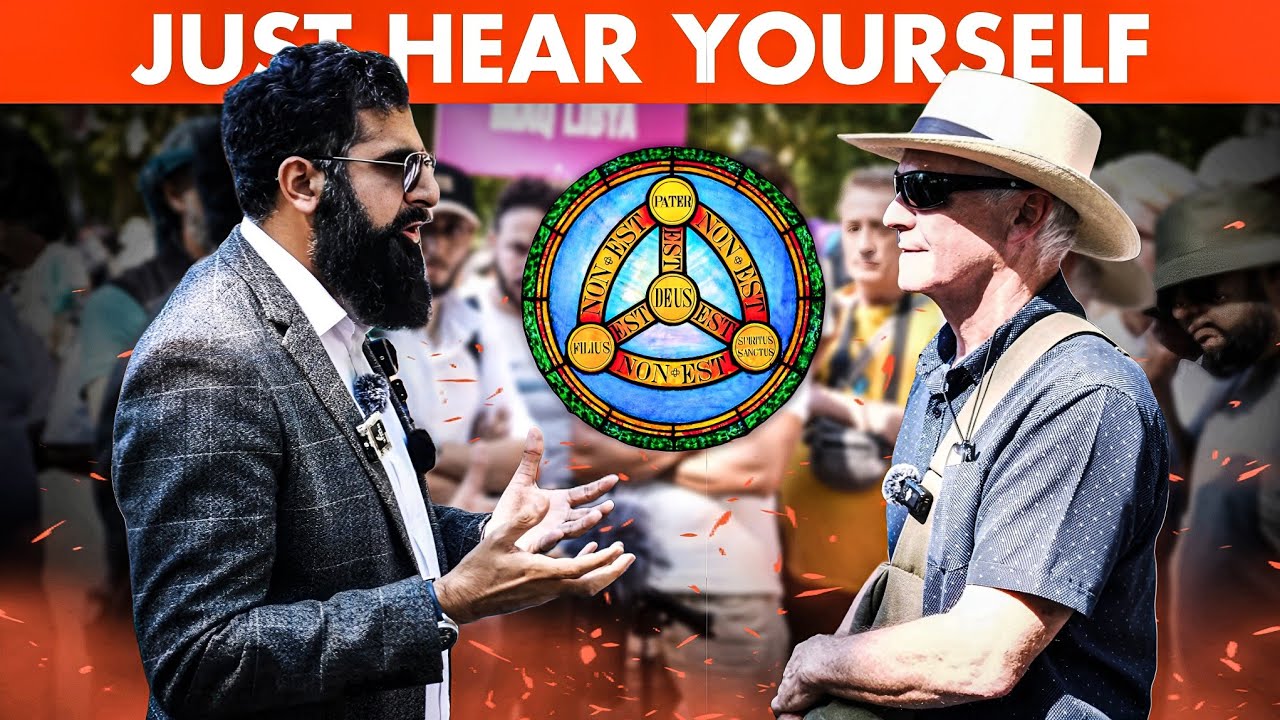 Muslim Kept Cornering Christian On Trinity