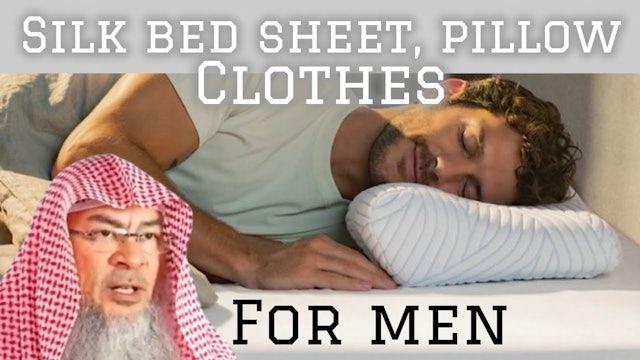 Can men use silk pillows, bedsheets, towels 