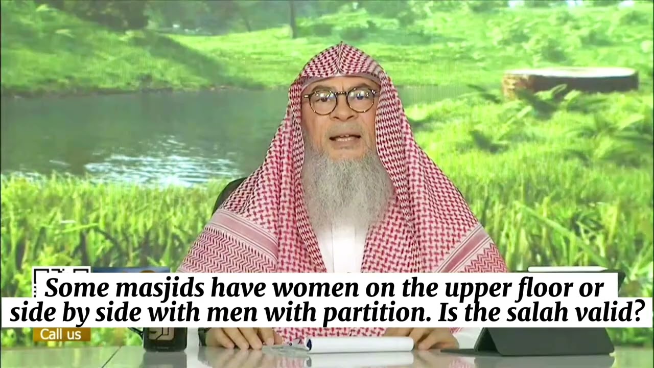 Masjids have women section on upper floor or beside men with partitionsalahvalid