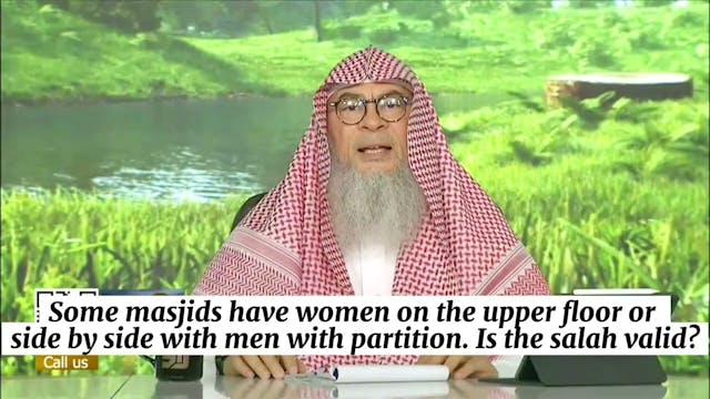 Masjids have women section on upper f...