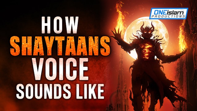 THIS IS HOW SHAYTAANS VOICE SOUNDS