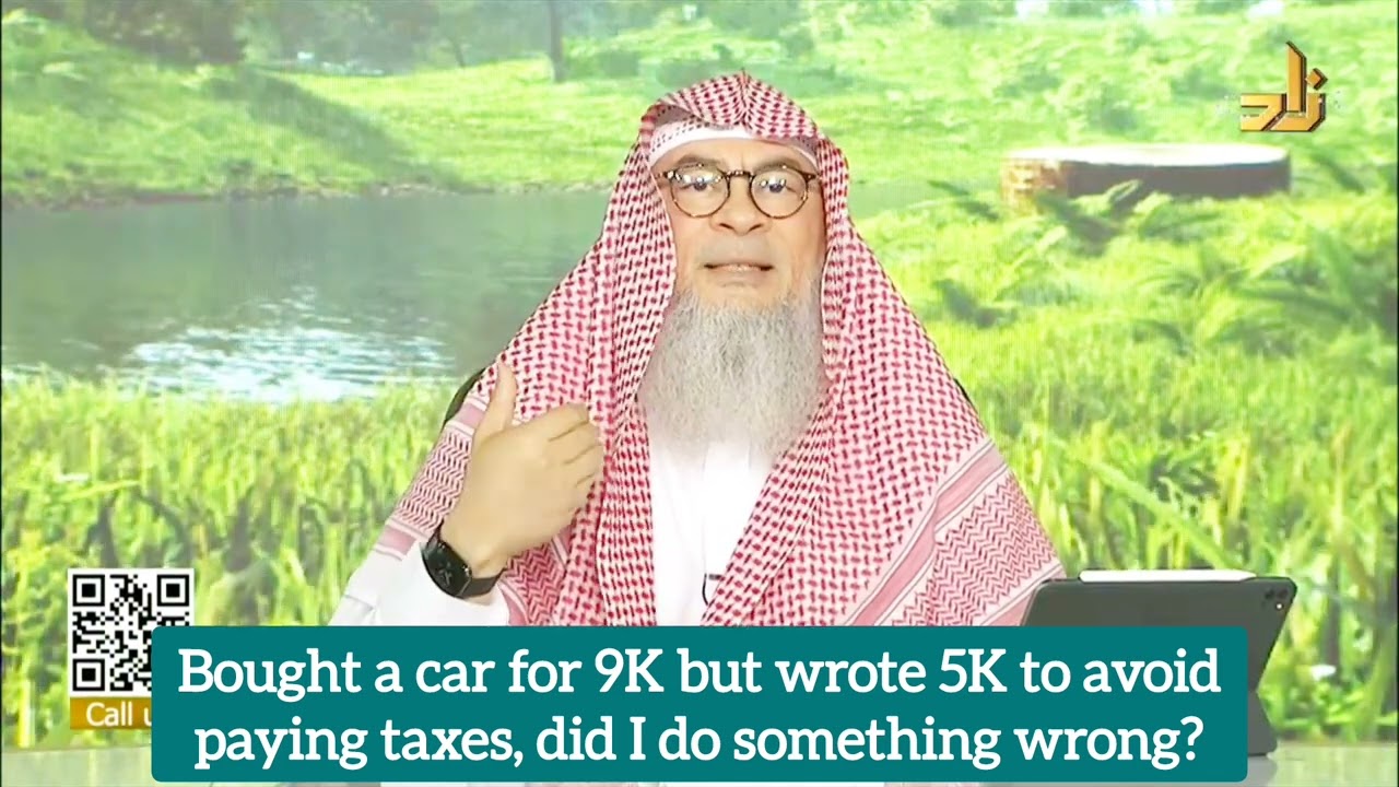 Bought a car for 9k but wrote 5k to avoid taxes, did I do something wrong