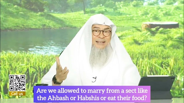 Are we allowed to marry from the sect Abhash or Habashis or eat their meat