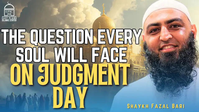 The Question Every Soul Will Face On ...