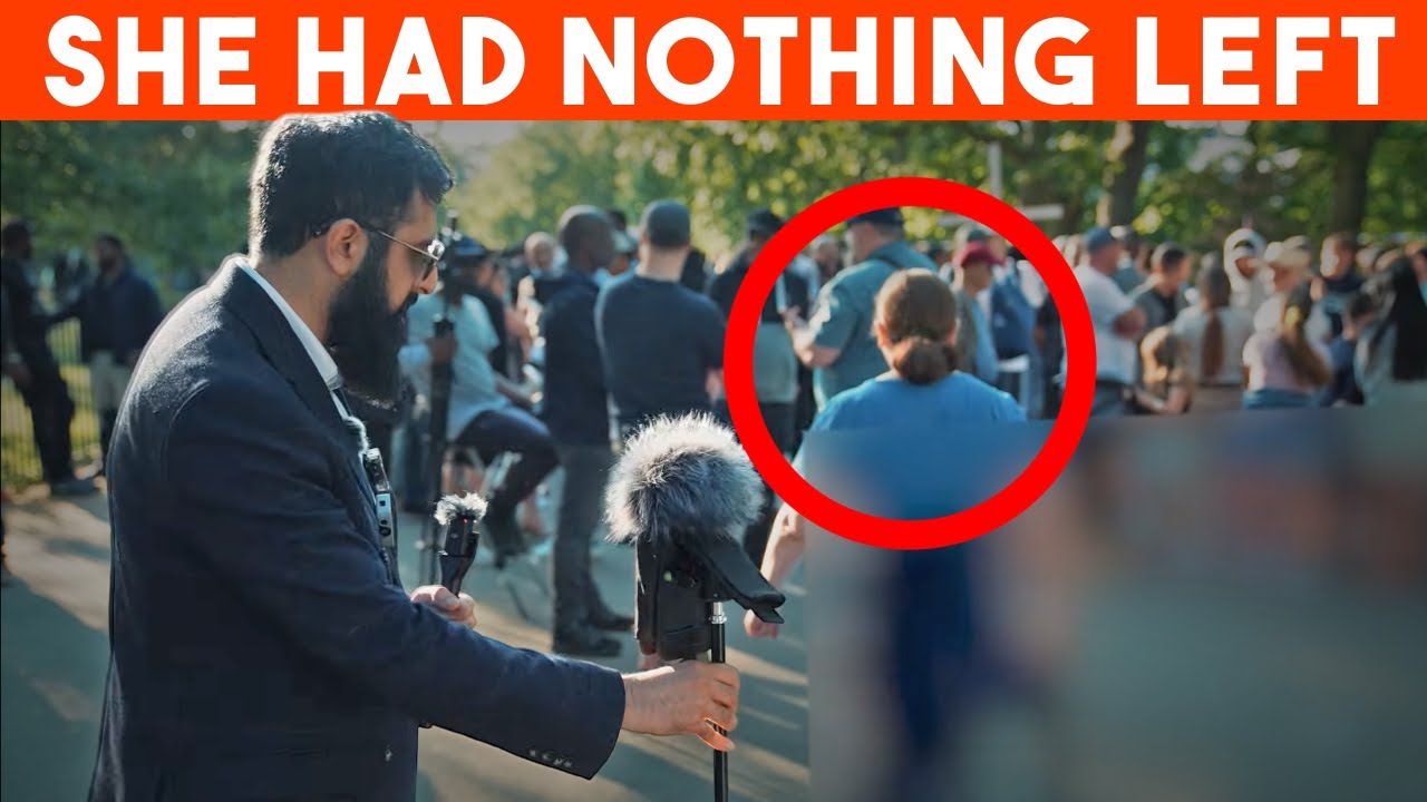 She Tried Defending India… Then Quit 💀   Smile2jannah Speakers Corner  4K