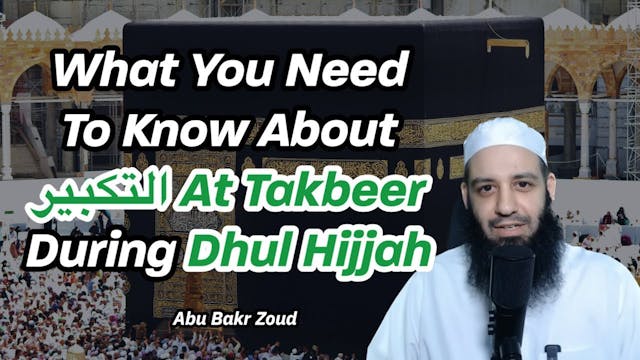 Welcoming Dhul Hijjah, What You Need ...