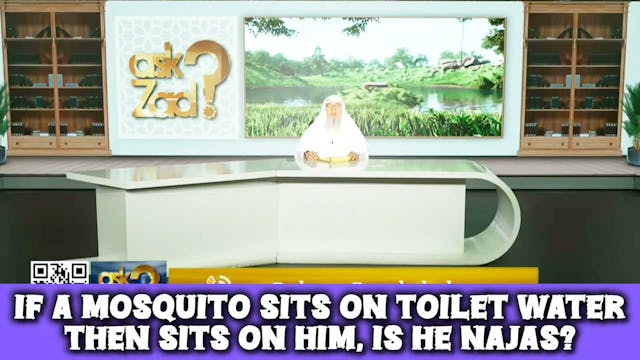 If Mosquito Sits On Toilet Water Then...