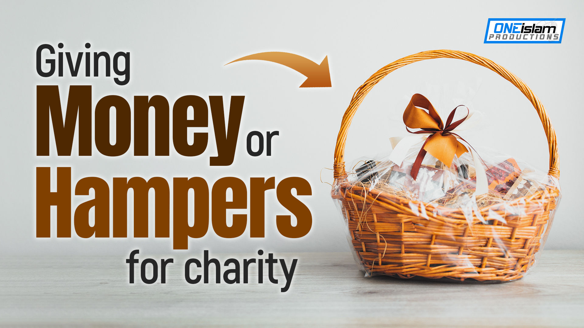 Giving Money Or Hampers For Charity
