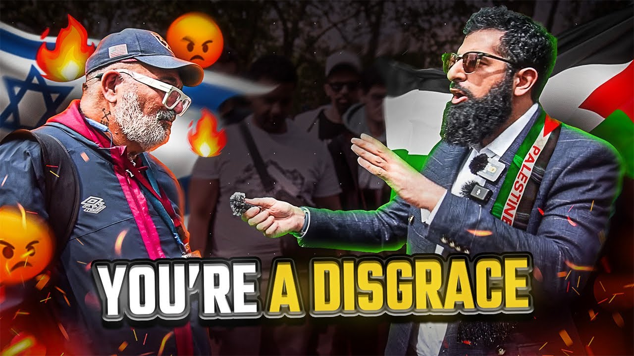 Israeli Soldier vs Muslim (Heated)