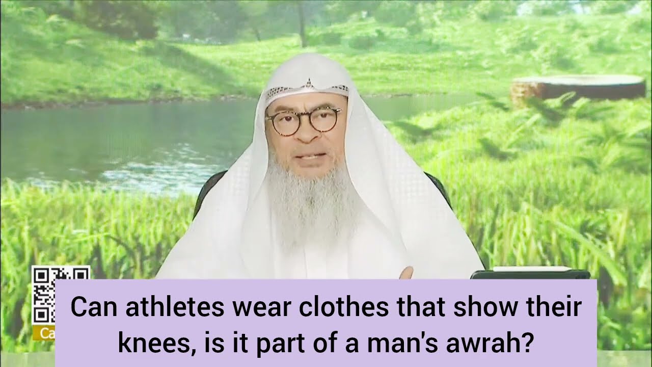 Can men wear shorts that show their knees Are knees part of their awrah