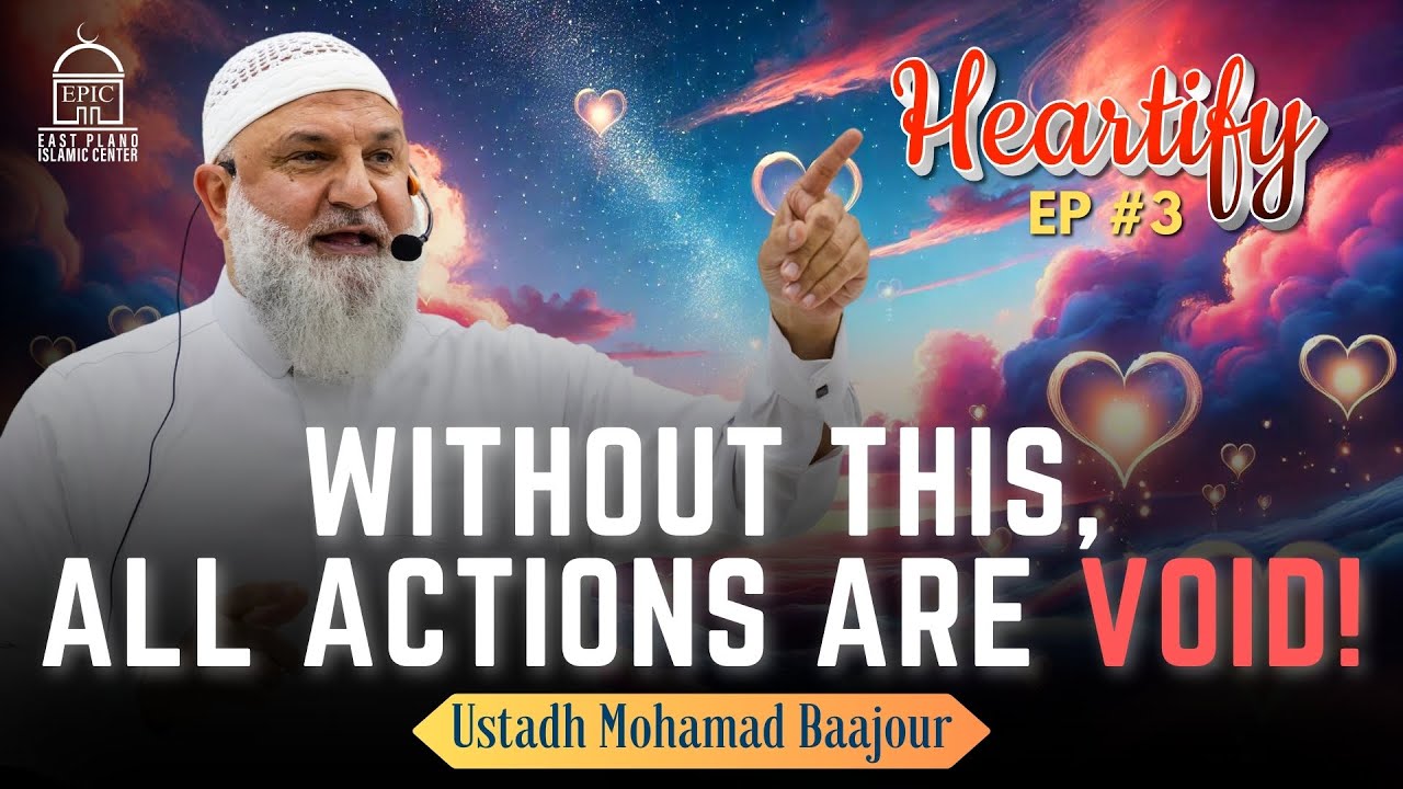 Without This, Your Salat , Fasting , Hajj , Etc. Are Void!  Mohamad Baajour