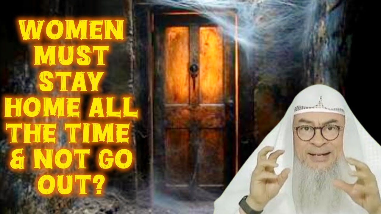 Must women stay home all the time & not go out to refresh & relax 