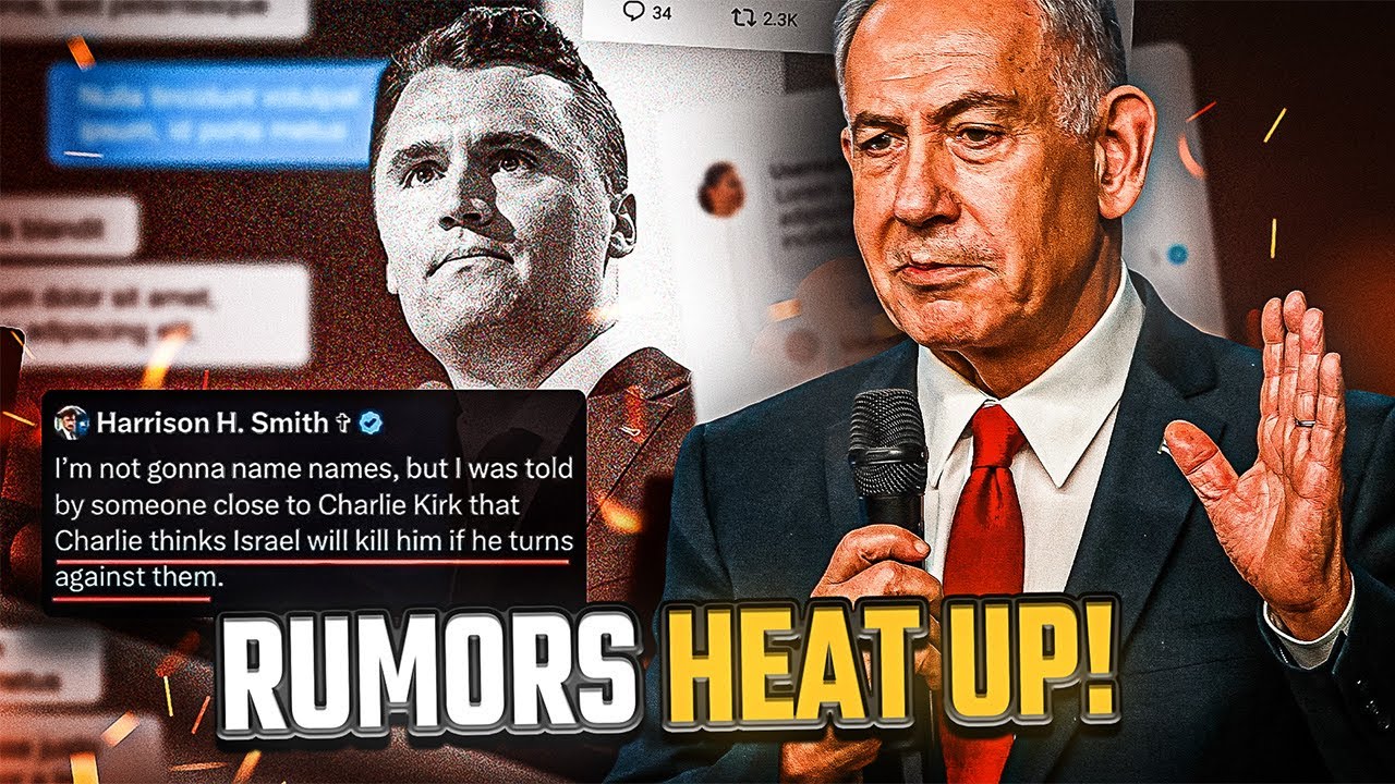 Netanyahu Forced To Deny Charlie Kirk Killing