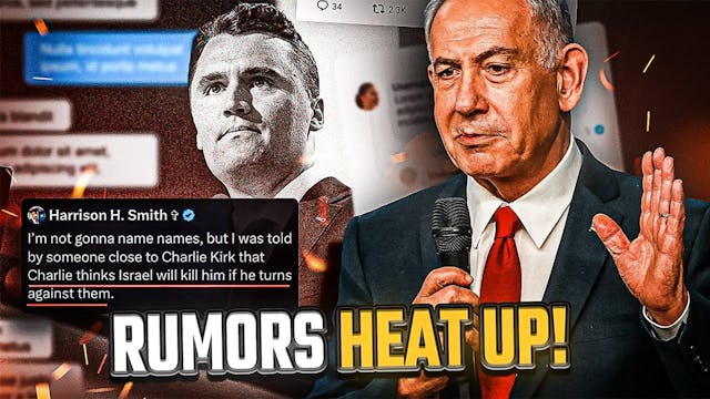 Netanyahu Forced To Deny Charlie Kirk...