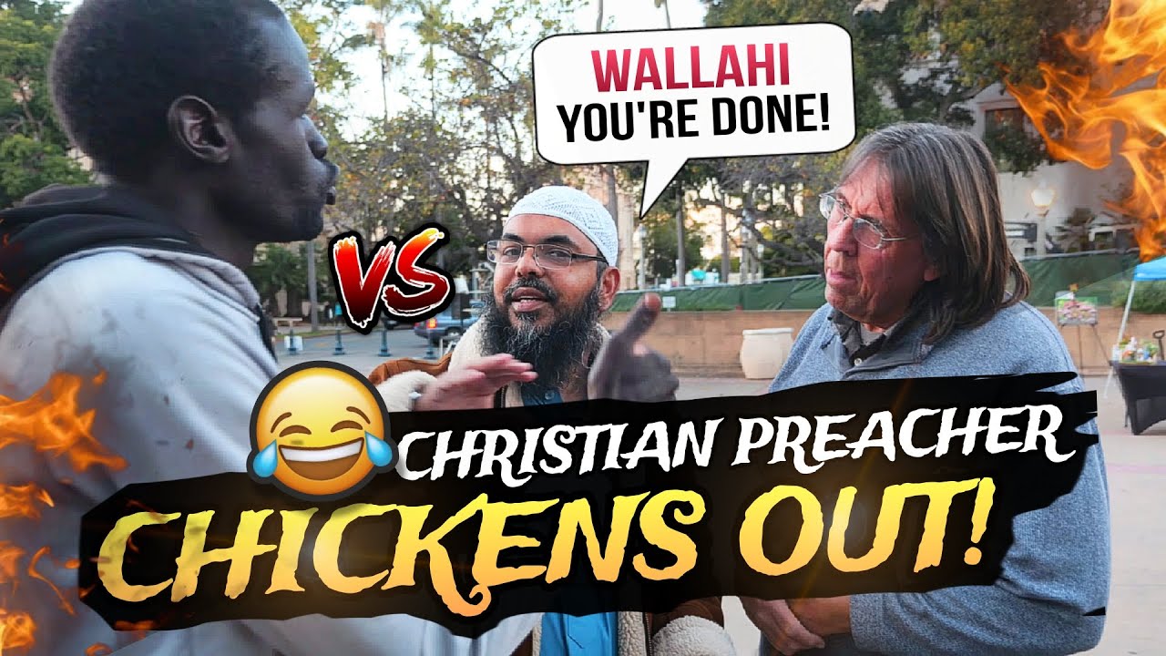 2 vs 1 Debate - Sudanese Preacher 🇸🇩 CHICKENS out & Runs Away!!