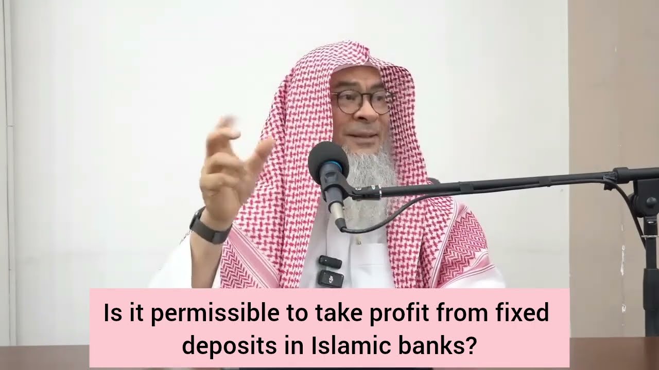 Is it permissible to take profit from fixed deposit in islamic bank 