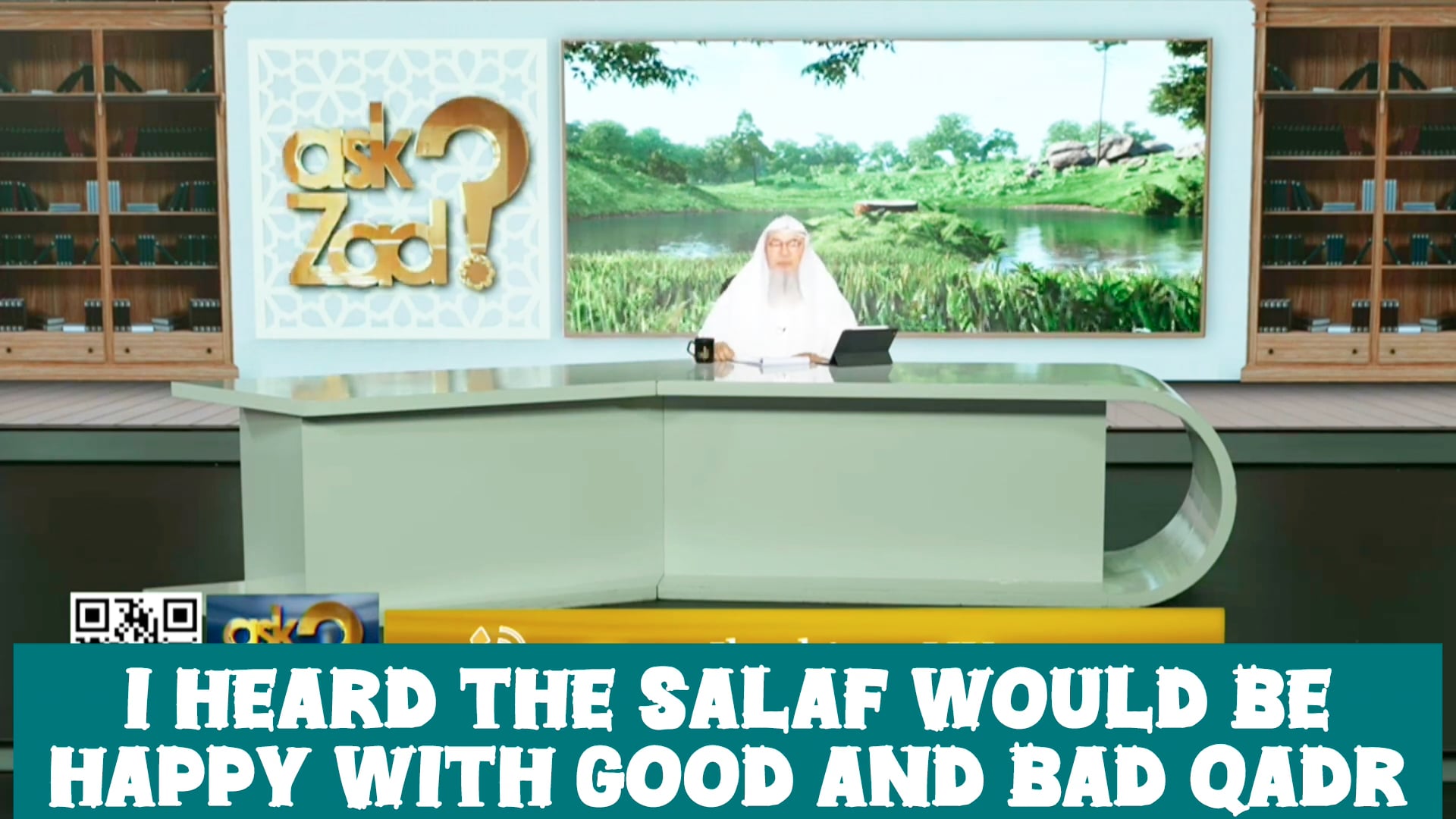 I heard the Salaf would be happy with good & bad Qadr 