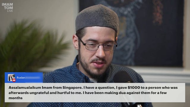 I Was Slandered After Giving Charity ...