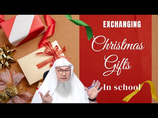 School asks us to exchange gifts on Christmas, what to do 