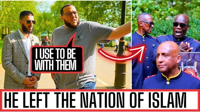 HE LEFT NATION OF ISLAM & TOOK HIS SH...