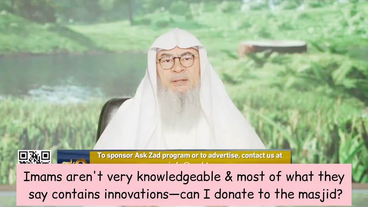 Can I donate to the Masjid that follows & teaches innovations etc?